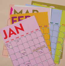 Load image into Gallery viewer, Good Sunday 
Monthly Undated A3 Wall Planner | 12 Pages |
Colourburst
