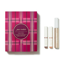 Load image into Gallery viewer, Jane Iredale Dazzle &amp; Define ColorLuxe Eyeshadow and Mascara Kit
