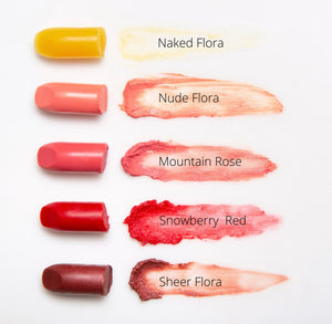 Albus & Flora Snowberry Red spf30 Lip Balm